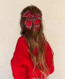 Holiday Plaid Bow
