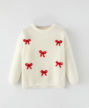 Red Bow Sweater